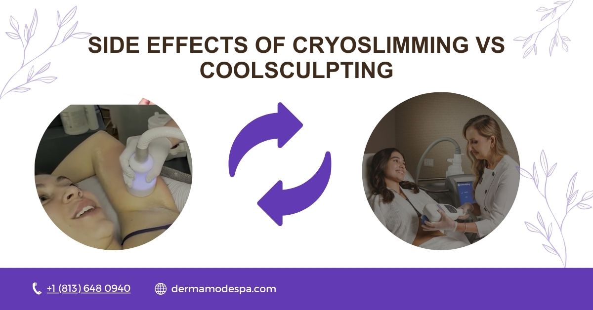 Side Effects of CryoSlimming vs CoolSculpting