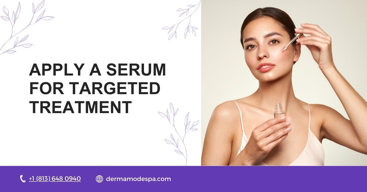 Apply a Serum for Targeted Treatment