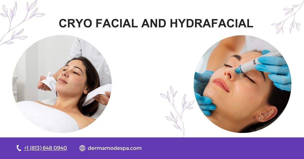 What is the Difference Between Cryo Facial and Hydrafacial?